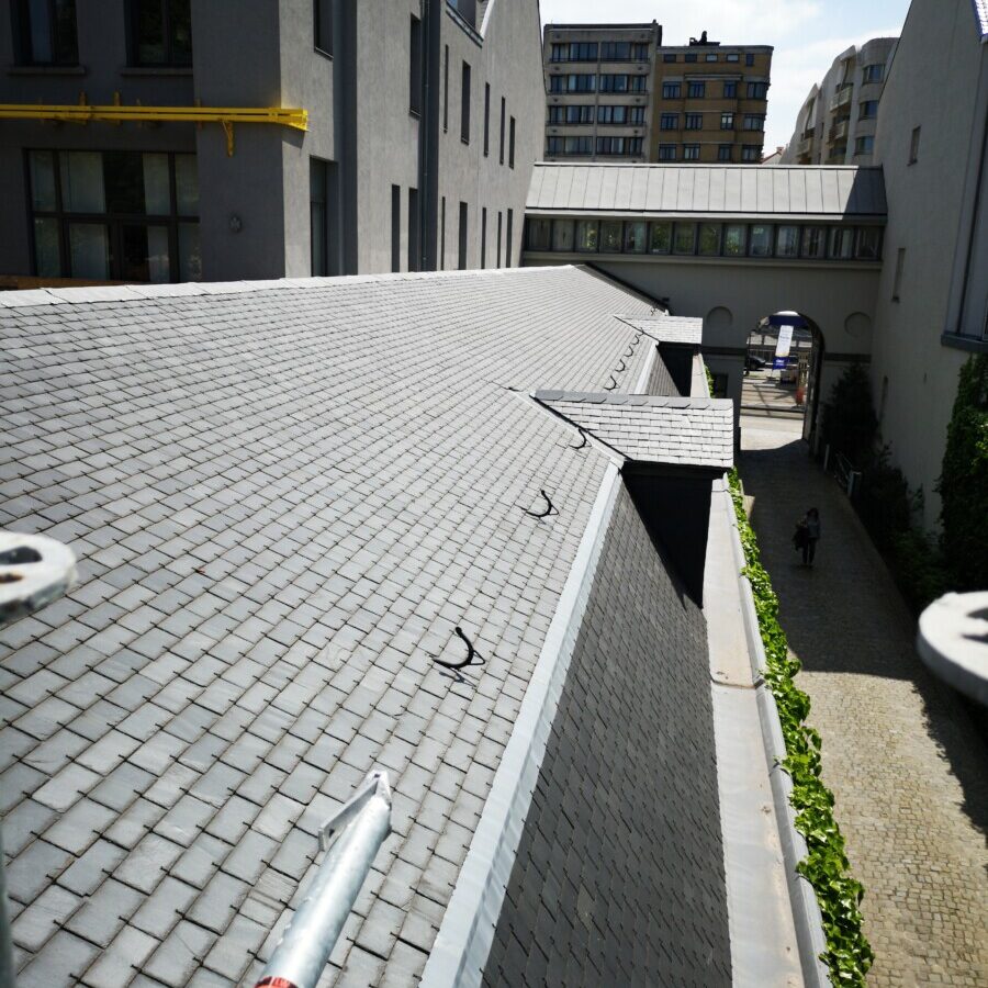 ISELP - Toiture inclinée - Couverture en ardoises naturelles