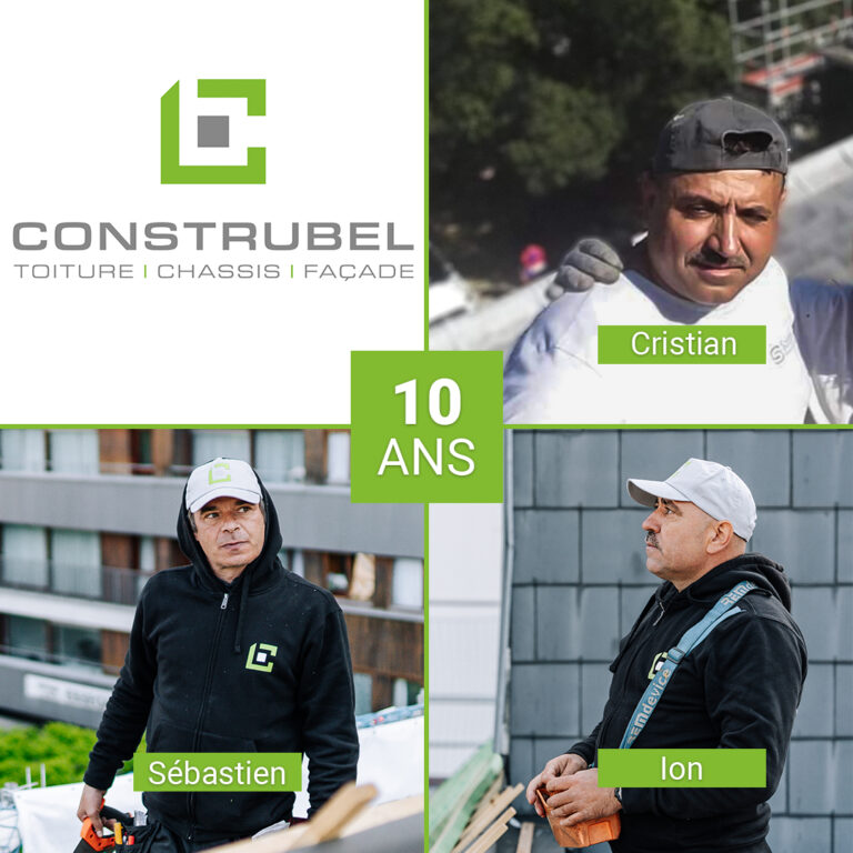 Cristian, Ion et Sébastien